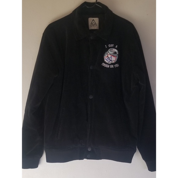 SUPER-RARE UNIF Wish You Were Beer Jacket/Coat - Picture 4 of 6